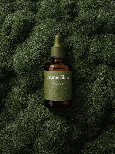 Aurae skincare in use