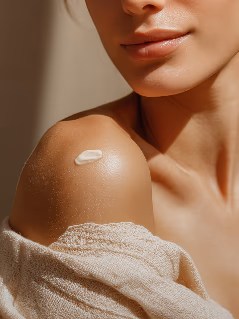 Aurae skincare in use