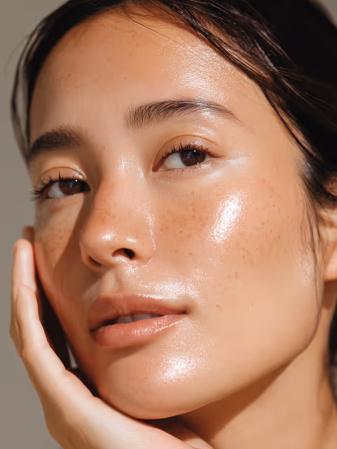 Aurae skincare in use